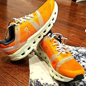 On Running Shoes | On Cloud Cloudgo Running, Men 11 | Color: Orange/White |